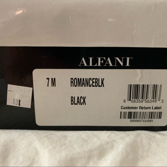 Alfani heels, black lace, size 7 - Picture 6 of 6